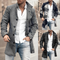 Men's Fashion Wool Coat Slim Fit Warm Autumn Winter Jacket
