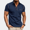 Elegant Men's Summer Polo Shirt - Sophisticated Casual Style