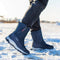 Men's Mid-Calf Mesh Snow Boots | Insulated Winter Outdoor Footwear