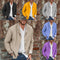 Men's Lightweight Cotton Linen Jacket - Breathable Casual Outerwear
