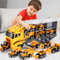 PlayMe | Educational Construction Truck Toy Set for Kids
