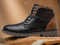 Men's Classic Leather Ankle Boots for Timeless Style and Comfort